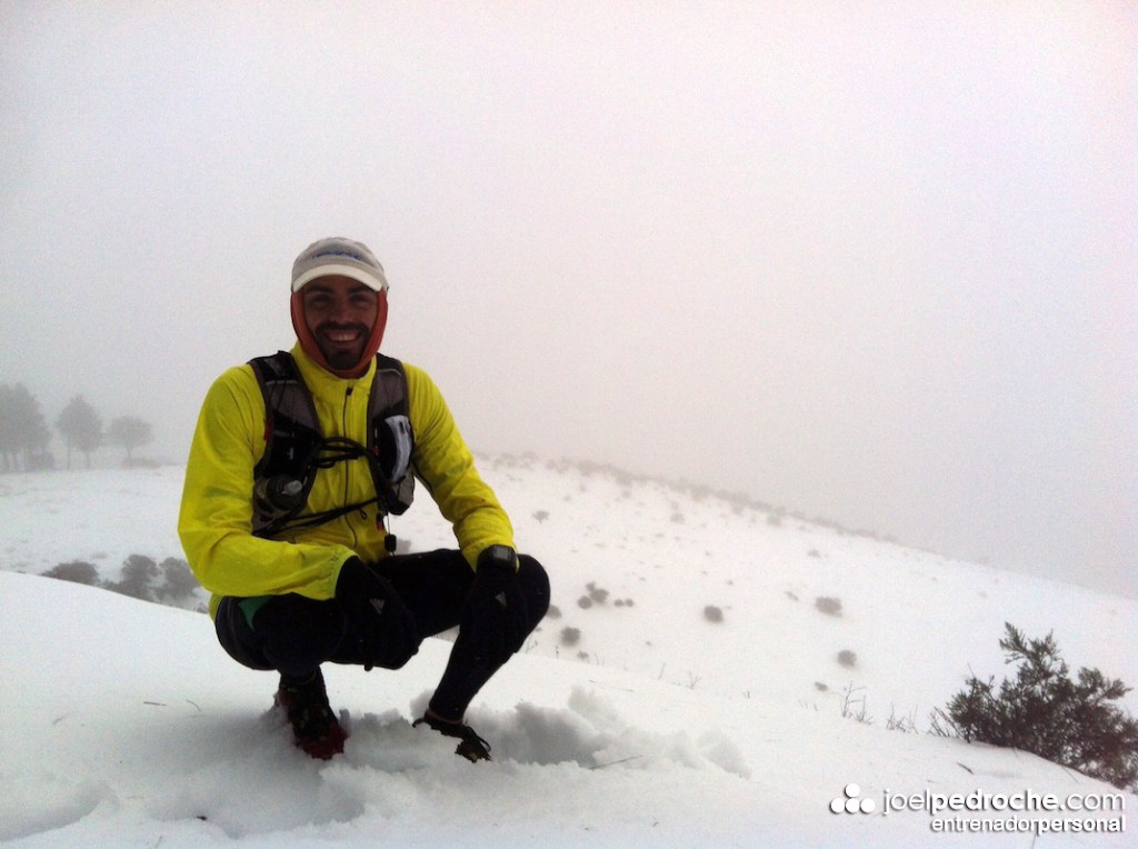 Entrenar en Gran Canaria…con nieve